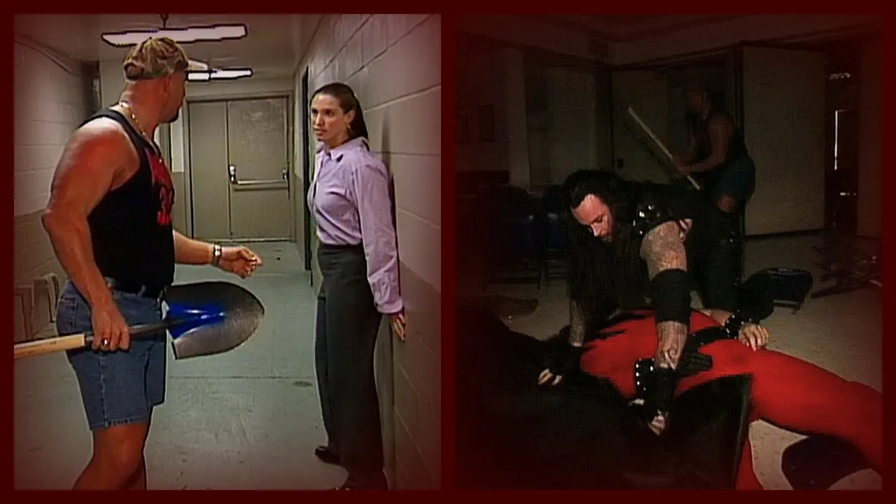 Stone Cold Is Looking For Undertaker + Undertaker & Paul Bearer Are Looking For Kane! 11/30/98