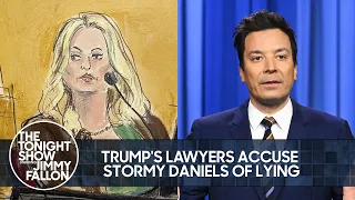 Download Trump's Lawyers Accuse Stormy Daniels of Lying, Trump Faces Potential Jail Time Behind Courtroom MP3