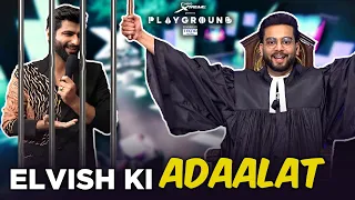 elvish ki adaalat elvish yadav funny moments in playground thesocialfactory elvishyadavvlogs