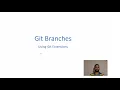 11 - Git Branches using GitExtensions