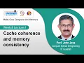 Lec 28 Cache coherence and memory consistency