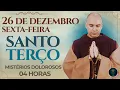 Lagu TERÇO DE HOJE - 26/12/2025 - SEXTA-FEIRA: MISTÉRIOS DOLOROSOS - 04 HORAS