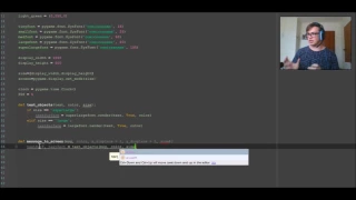 creating flashing text - pygame