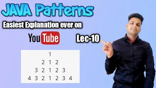 Advanced triangle number pattern programs in java
