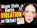 Nicole State Gets VIOLATION on TikTok