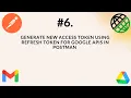 OAuth 2 0 Generate New Access Token Using Refresh Token For Google API