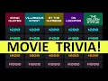 Movie Trivia Jeopardy Style | Quiz #1
