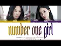 MEOVV GAWON, NARIN - ‘number one girl' Cover Lyrics Original Song By ROSÉ (Color Coded Lyrics)