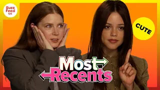 Jenna Ortega and Amy Adams Answer Their "Most Recents" for Klara And The Sun