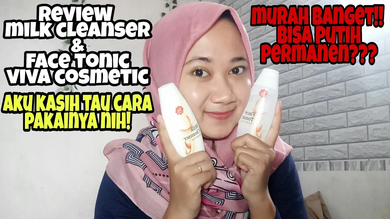 Cara Memakai Skincare dalam Urutan yang Benar ❗️ Viva Milk Cleanser & Face Tonic 💕. 