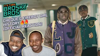 cheque u0026 fireboy dml history official video rection fireboy history lyrics fireboy history video