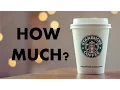 Starbucks WAGE per hour PRICE for a Coffee