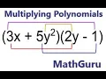 Multiplying Polynomials GCSE Example 3
