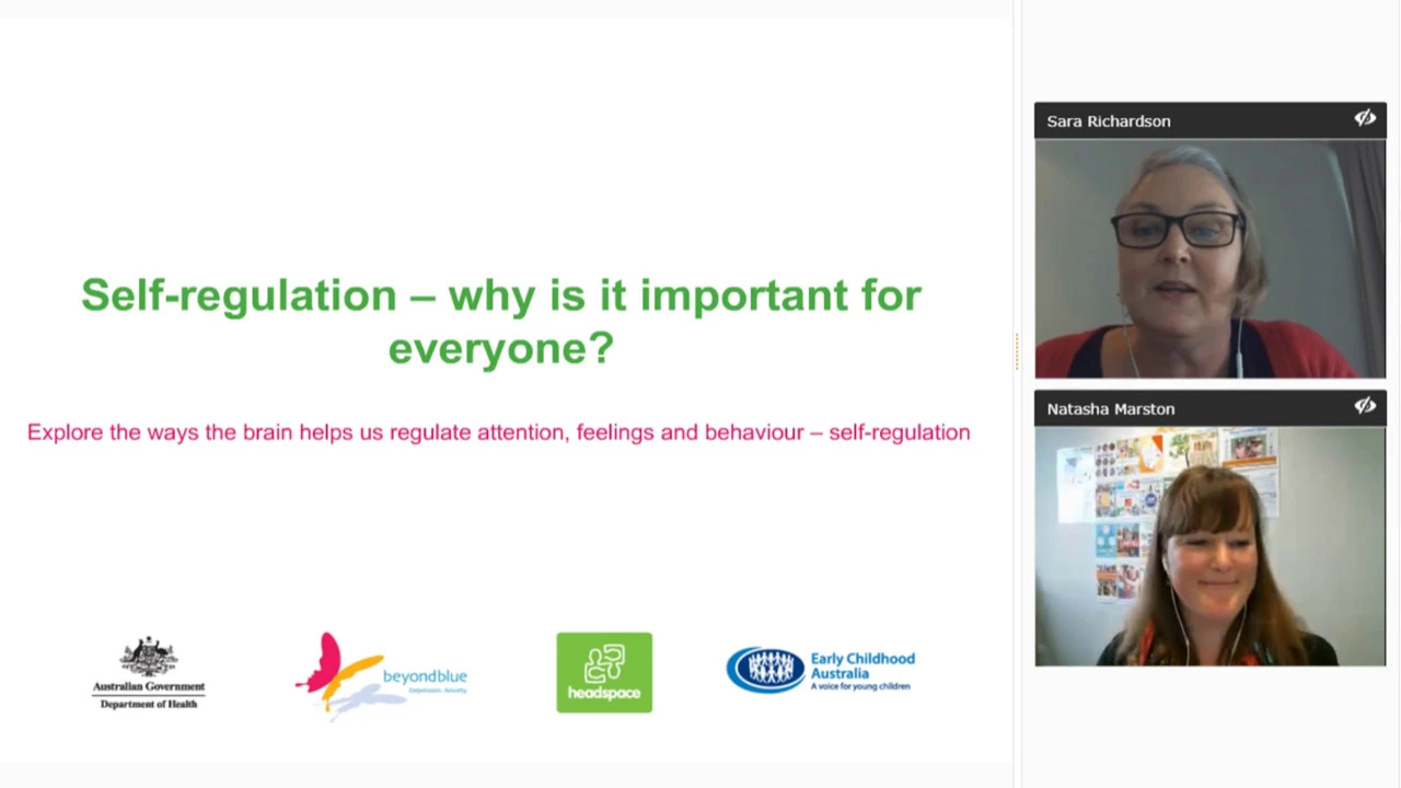 After the webinar: Self-regulation - why is it important for everyone?