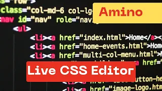 Learn How to Edit CSS Live to Any Website Amino Chrome Extension