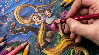 This Disney Coloring Page is HARDER Than it Looks