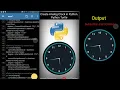 Creating Analog Clock Using Python Turtle Programming Analog Clock Program