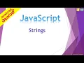 JavaScript 06 String Methods Part3
