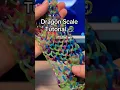 Rainbow Loom Dragon Scale Tutorial