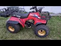 1986 Suzuki LT230 Dual Range quad ATV quadrunner review walk around