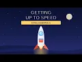 Getting Up to Speed In Excel