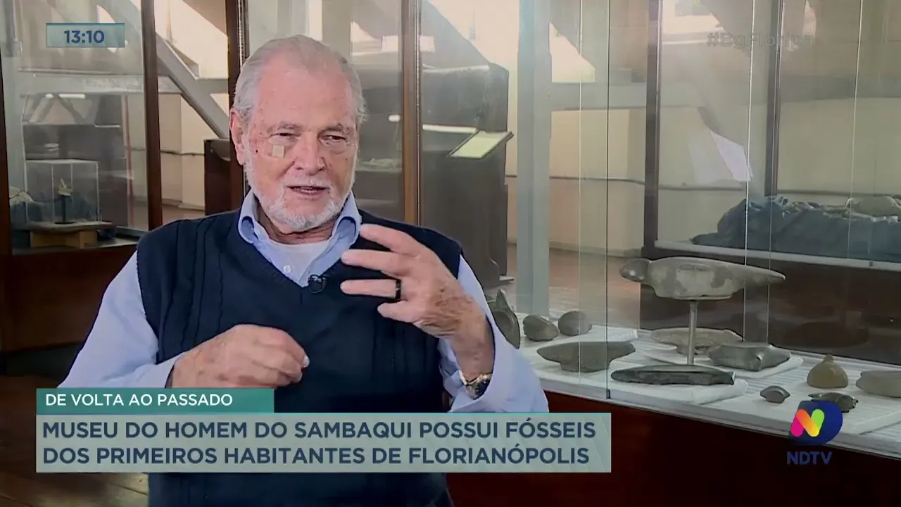 Museu do Homem do Sambaqui possui fósseis dos primeiros habitantes de Florianópolis
