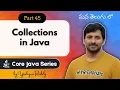 Collections Overview in Java in Telugu Interfaces Hierarchy Explained Core Java