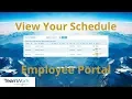 TeamWork 5 Employee Tutorial How to View Your Schedule