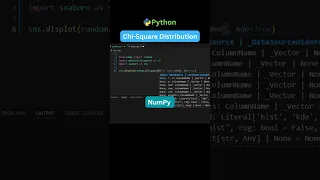 Chi-Square Distribution in Python NumPy for Data Science ML