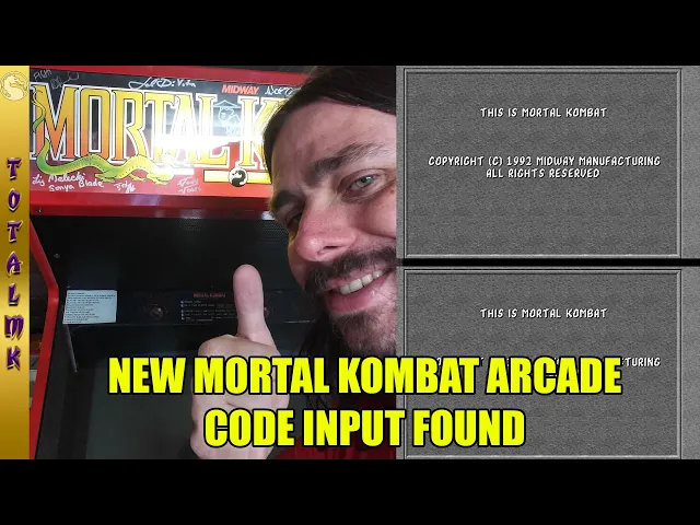 New Mortal Kombat Arcade Kode Input Found (By Me)!!