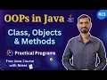 Java OOPs Masterclass Classes Objects Methods Real-World Examples Programs
