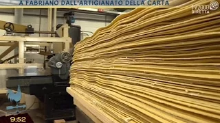 A Fabriano dall'artigianato della carta