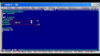 C Programming tutorial - 8-scanf function Accepting input from keyboard
