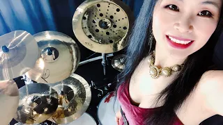 metallica enter sandman drum cover by ami kim 151 