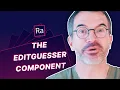 The EditGuesser Scaffolds an Edition Page for a Record in React-Admin