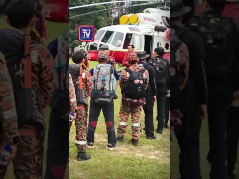 6 pendaki hilang di Gunung Gerah dibawa keluar, terima rawatan