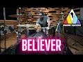 Download Lagu BELIEVER | IMAGINE DRAGONS - DRUM COVER