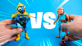 I made SQUIBBLY VS Fishstick with clay
