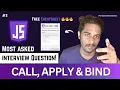 You Are Using Call Apply and Bind WRONG in Javascript JavaScript Advanced