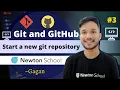 Start a New Git Repository Git and Github Tutorial in Hindi 2021 Newton School Gagan