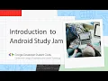 Introduction To Android Study Jam