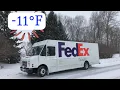 Delivering FedEx in Sub-Zero Temperatures