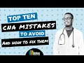 CNA Exam Tips 10 Common Mistakes to Avoid and How to Fix Them