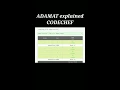 Codechef September long challenge 2020 ADAMAT Explanation