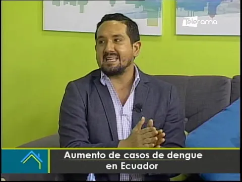 Aumento de casos de dengue en Ecuador Entrevista a Freddy Aveiga
