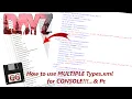 DayZ How to run multiple Types xml on CONSOLE PC