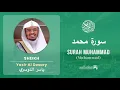 Download Lagu Quran 47   Surah Muhammad سورة محمد   Sheikh Yasir Al Dosary - With English Translation