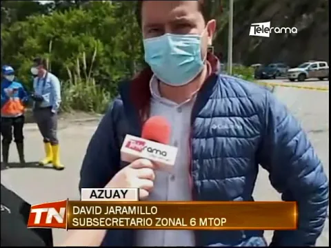 Emergencia por socavamiento en el puente Guanguarcucho