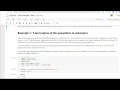 One-sample T-test Statistics with python Artificial Intelligence talks ai