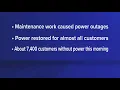 Thousands of MidAmerican customers lose power in Davenport Monday morning